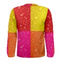 Color Abstract Drops Men s Long Sleeve Tee View2