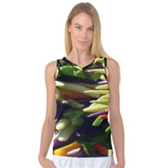 Bright Peppers Women s Basketball Tank Top