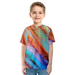 Cool Design Kids  Sport Mesh Tee