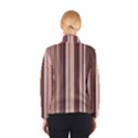 Brown Vertical Stripes Winterwear View2