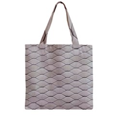 Roof Texture Zipper Grocery Tote Bag by BangZart