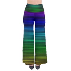 Blue And Green Lines Pants by BangZart