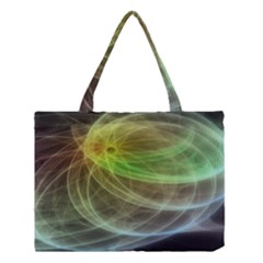 Yellow Smoke Medium Tote Bag by BangZart