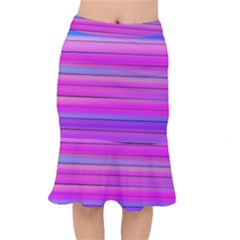 Cool Abstract Lines Mermaid Skirt by BangZart