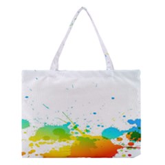 Colorful Abstract Medium Tote Bag