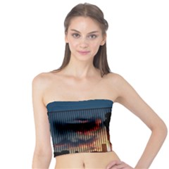 Art Sunset Anime Afternoon Tube Top