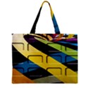 Colorful Docking Frame Zipper Mini Tote Bag View1