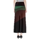 Color Vague Abstraction Full Length Maxi Skirt View2