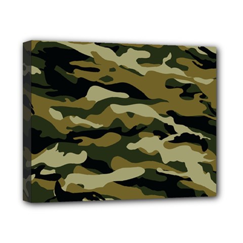 Military Vector Pattern Texture Canvas 10  X 8  by BangZart