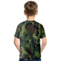 Military Camouflage Pattern Kids  Sport Mesh Tee View2