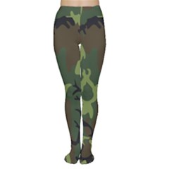 Military Camouflage Pattern Women s Tights