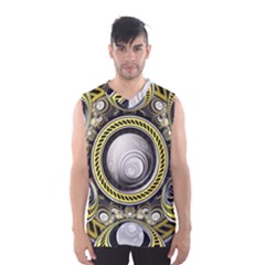 A Cautionary Fractal Cake Baked For Glados Herself Men s Basketball Tank Top by jayaprime