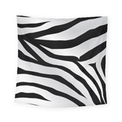 White Tiger Skin Square Tapestry (small) by BangZart