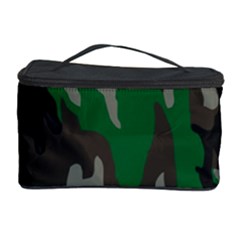 Army Green Camouflage Cosmetic Storage Case