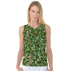 Camo Pattern Women s Basketball Tank Top