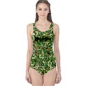 Camo Pattern One Piece Swimsuit View1