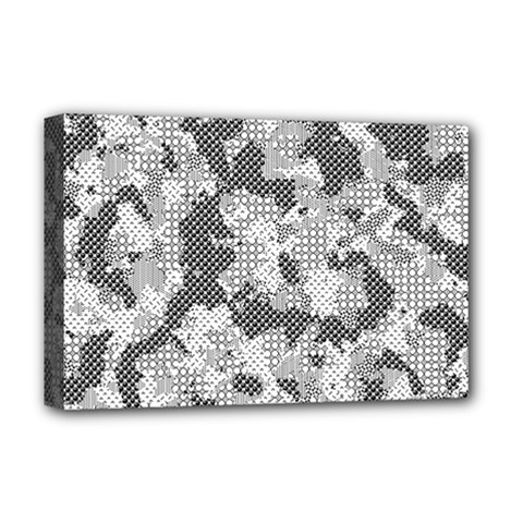 Camouflage Patterns Deluxe Canvas 18  X 12   by BangZart