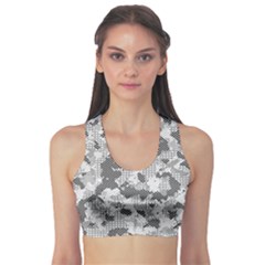 Camouflage Patterns Sports Bra by BangZart