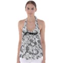 Camouflage Patterns Babydoll Tankini Top View1