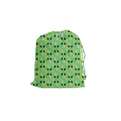 Alien Pattern Drawstring Pouches (small) 