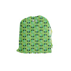 Alien Pattern Drawstring Pouches (medium) 