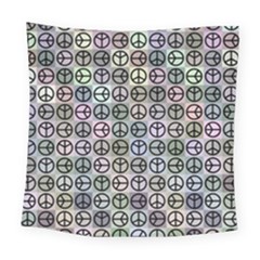 Peace Pattern Square Tapestry (large)