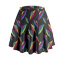 Alien Patterns Vector Graphic Mini Flare Skirt View2