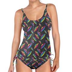 Alien Patterns Vector Graphic Tankini by BangZart