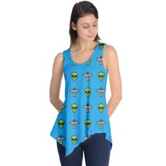 Alien Pattern Sleeveless Tunic