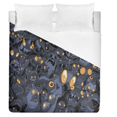 Monster Cover Pattern Duvet Cover (queen Size) by BangZart