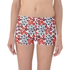 Simple Japanese Patterns Boyleg Bikini Bottoms