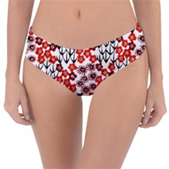 Simple Japanese Patterns Reversible Classic Bikini Bottoms