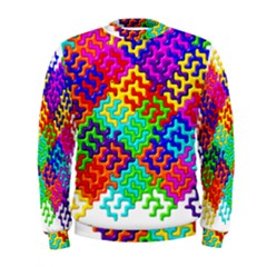 3d Fsm Tessellation Pattern Men s Sweatshirt by BangZart