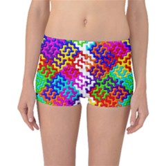 3d Fsm Tessellation Pattern Boyleg Bikini Bottoms