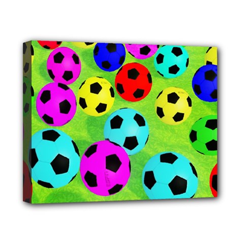 Balls Colors Canvas 10  X 8  by BangZart