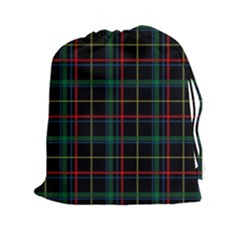 Tartan Plaid Pattern Drawstring Pouches (xxl)