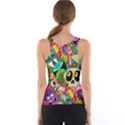 Crazy Illustrations & Funky Monster Pattern Tank Top View2