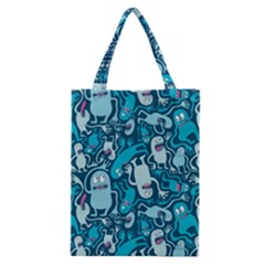 Monster Pattern Classic Tote Bag