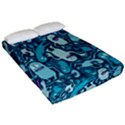 Monster Pattern Fitted Sheet (California King Size) View2