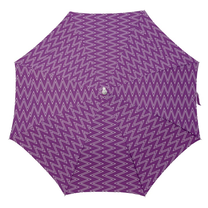 Zig Zag Background Purple Straight Umbrellas