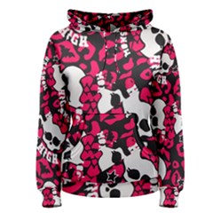 Mattel Monster Pattern Women s Pullover Hoodie