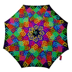 3d Fsm Tessellation Pattern Hook Handle Umbrellas (large) by BangZart