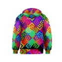 3d Fsm Tessellation Pattern Kids  Zipper Hoodie View2