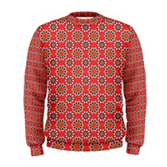 Floral Seamless Pattern Vector Men s Sweatshirt