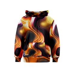 Colourful Abstract Background Design Kids  Zipper Hoodie by BangZart