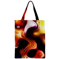 Colourful Abstract Background Design Zipper Classic Tote Bag