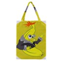 Funny Cartoon Punk Banana Illustration Classic Tote Bag View1