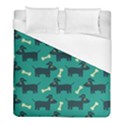 Happy Dogs Animals Pattern Duvet Cover (Full/ Double Size) View1