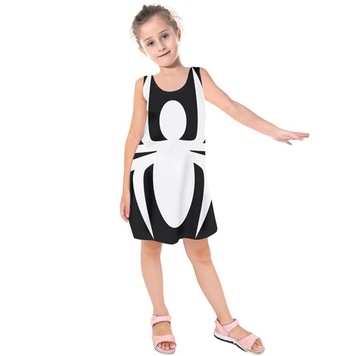 White Spider Kids  Sleeveless Dress