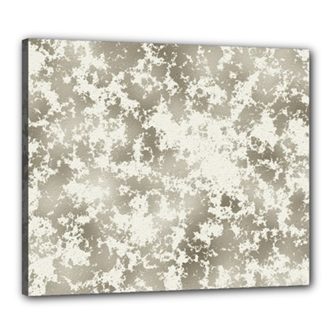 Wall Rock Pattern Structure Dirty Canvas 24  X 20  by BangZart